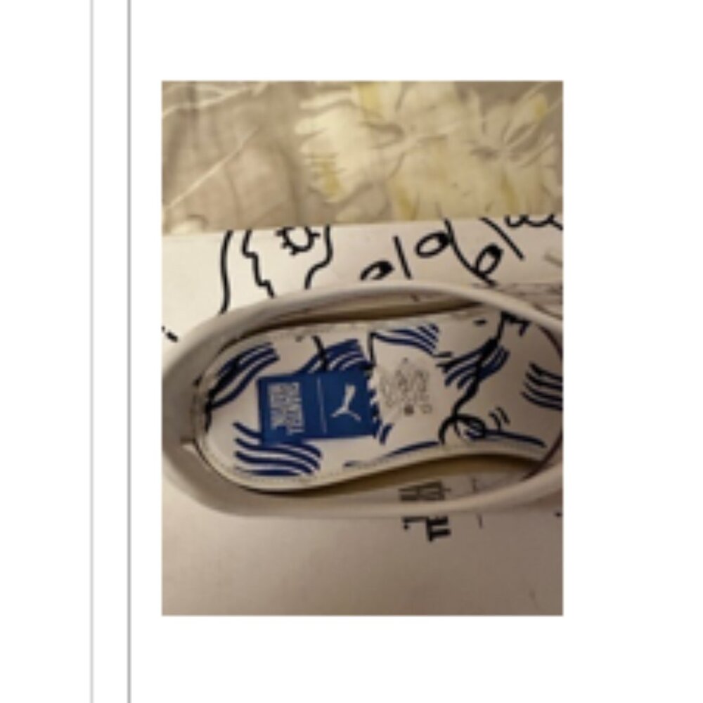 Puma Shantell Martin Clyde Clear Sneaker Women's size 7.5 - Picture 4 of 12